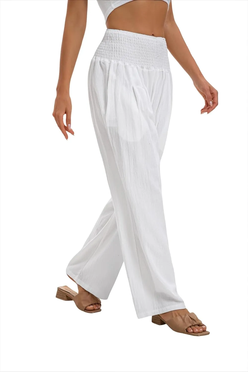 2024 Autumn Women's Pants Wide Leg high Waist Leisure Sports Comfortable Travel Casual Pants