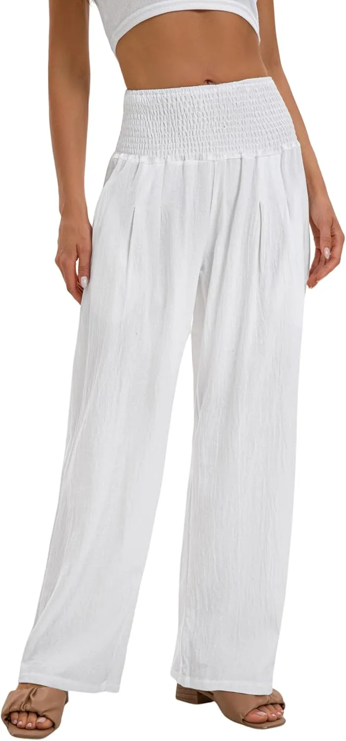 2024 Autumn Women's Pants Wide Leg high Waist Leisure Sports Comfortable Travel Casual Pants