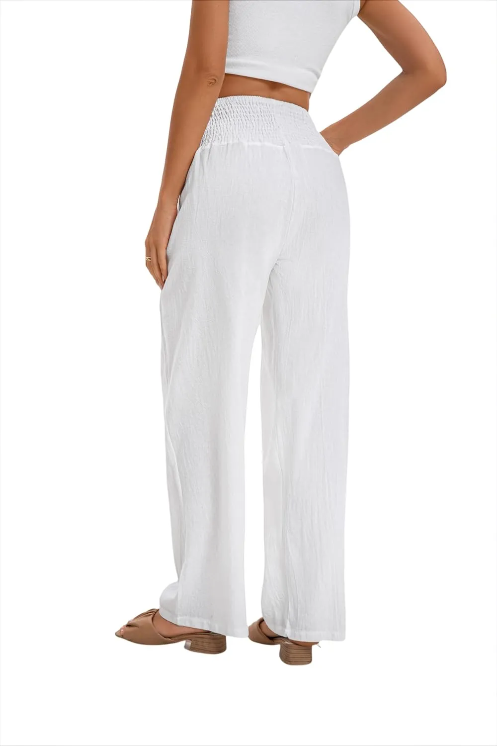 2024 Autumn Women's Pants Wide Leg high Waist Leisure Sports Comfortable Travel Casual Pants