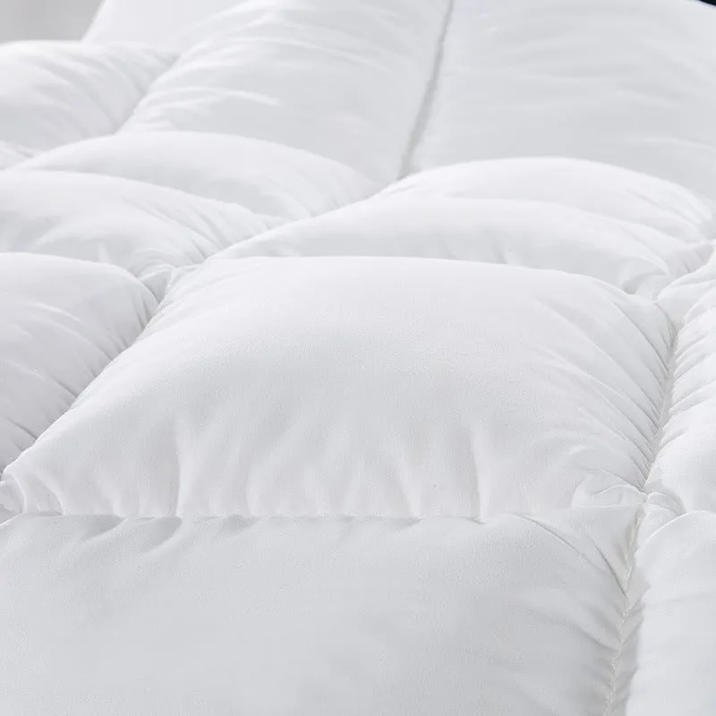 500GSM Soft Goose Feather Down Quilt Duvet | 95% Feather 5% Down | All-Seasons | King Single | White