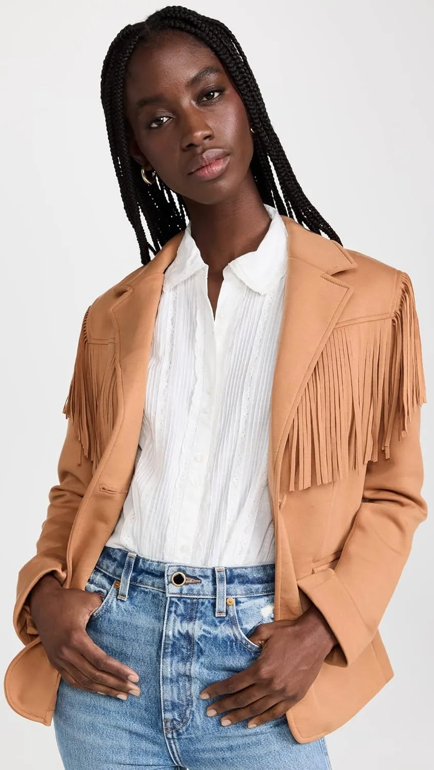 [BLANKNYC] Womens Luxury Clothing Oversized Blazzer with Pockets, Comfortable & Stylish Coat