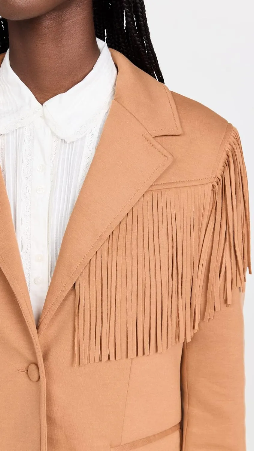 [BLANKNYC] Womens Luxury Clothing Oversized Blazzer with Pockets, Comfortable & Stylish Coat