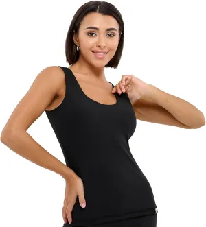 Bona Fide Sleeveless T-Shirt Women  Sleeveless Tank Top Womens  Comfortable Tops Dressy Casual