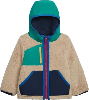 Carter's Boys Midweight Reversible Sherpa-to-Poly Hooded Jacket