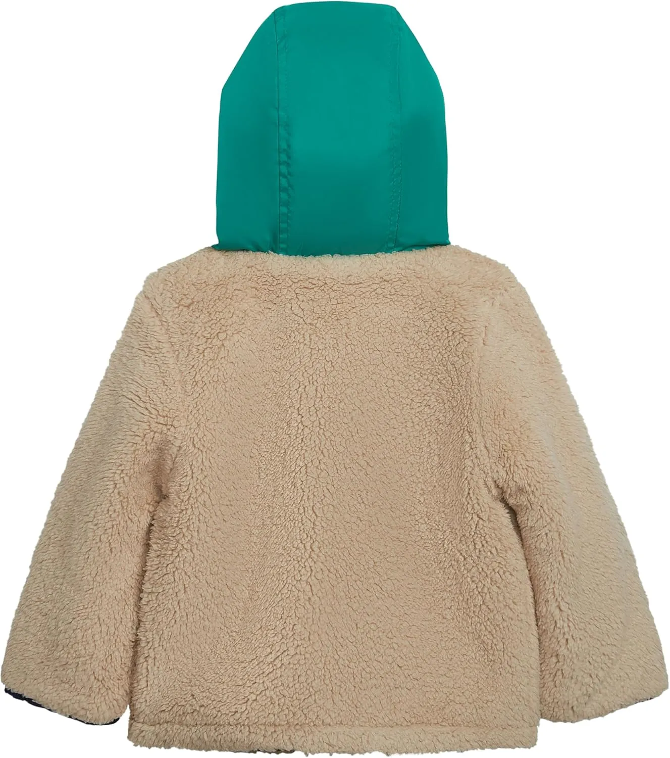 Carter's Boys Midweight Reversible Sherpa-to-Poly Hooded Jacket
