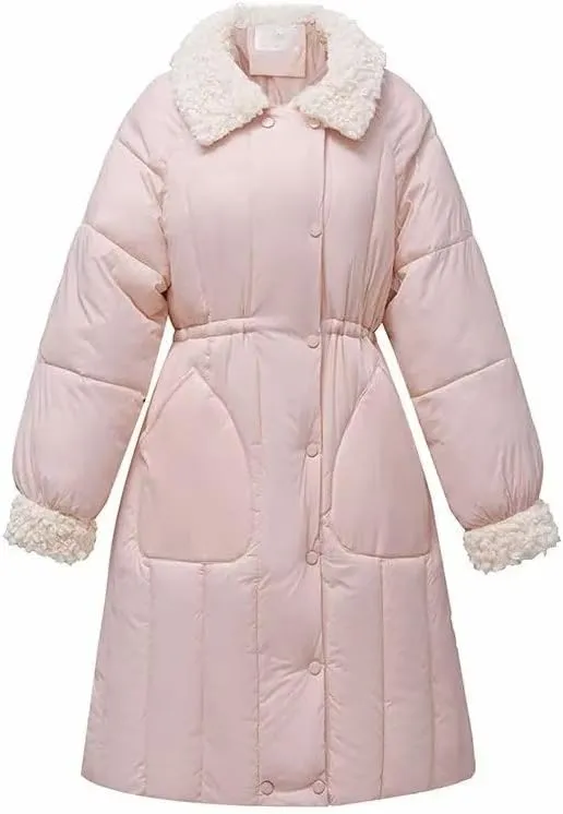 Cotton Padded Coat Women's Puffer Jacket Thick Cotton Winter Coat