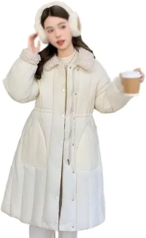 Cotton Padded Coat Women's Puffer Jacket Thick Cotton Winter Coat