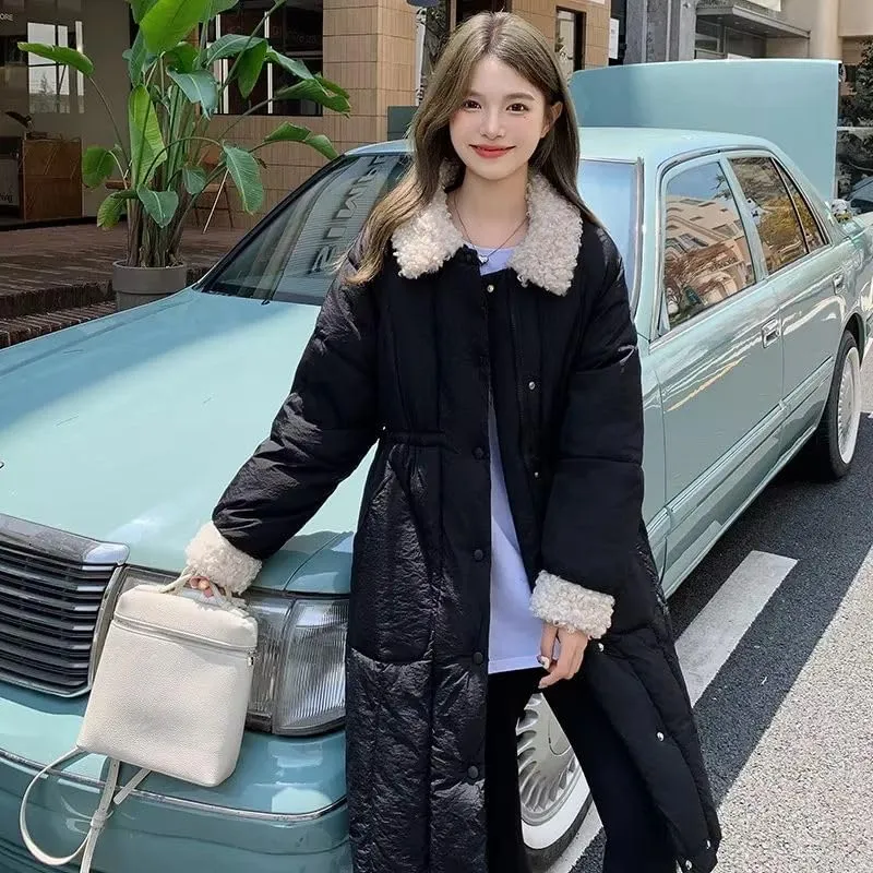 Cotton Padded Coat Women's Puffer Jacket Thick Cotton Winter Coat