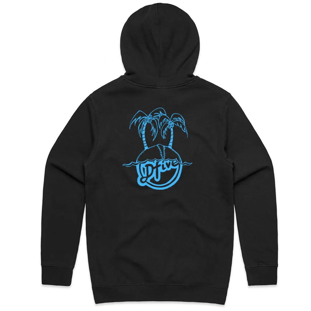 D5 OG PALM HOODED JUMPER