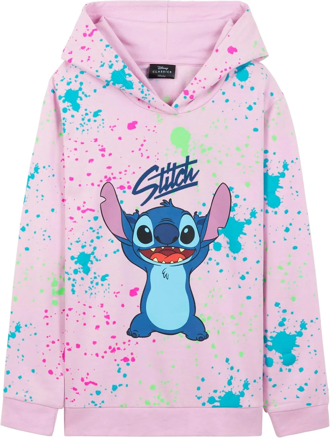 Disney Stitch Hoodie for Girls Teens Soft Hooded Sweatshirt Warm Pullover Sweater Activewear Sports Youth Hoodie Stitch Gifts
