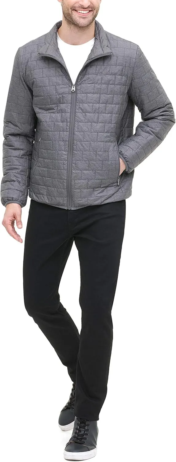 Dockers mens Lightweight Ultra Loft Quilted Packable Jacket (Regular and Big & Tall)