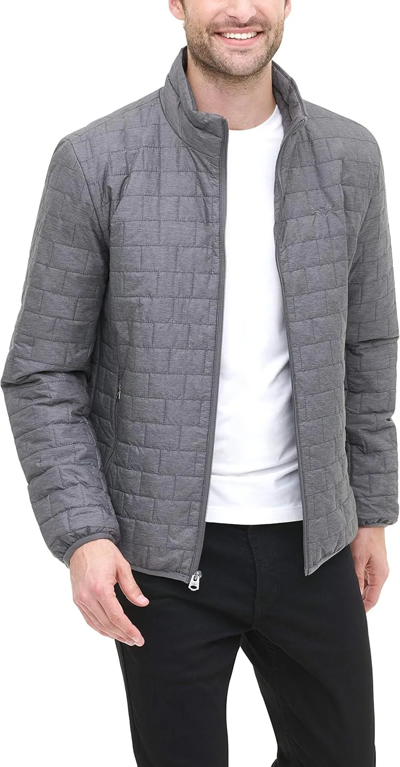 Dockers mens Lightweight Ultra Loft Quilted Packable Jacket (Regular and Big & Tall)