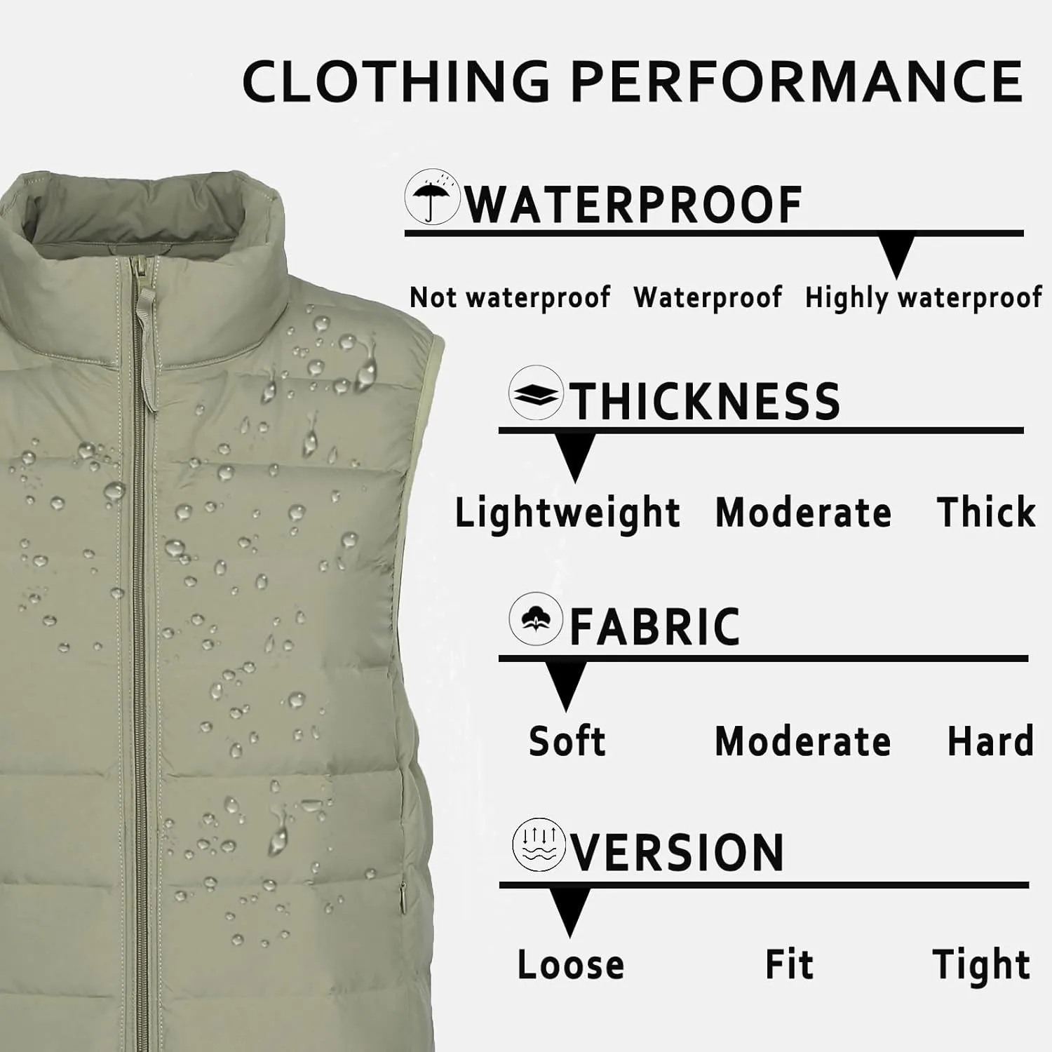 ELFJOY Winter Puffer Vest Women Lightweight Sleeveless Down Vest Stand Collar Womens Vests Outerwear Zip up Padded Gielt