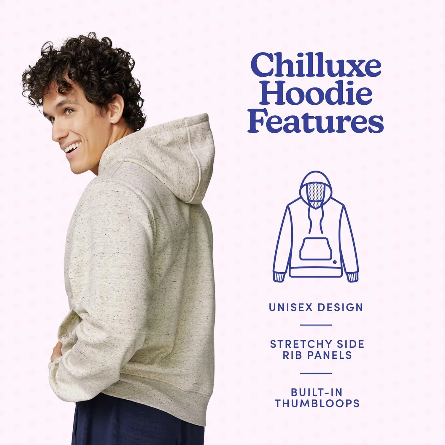 Jambys Chilluxe Hoodie | Heavyweight Sweatshirt Hoodies for Men or Women | Soft Everyday Sweatshirt