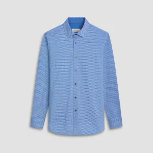 Jimmy Double Sided Geometric/Solid OoohCotton Shirt