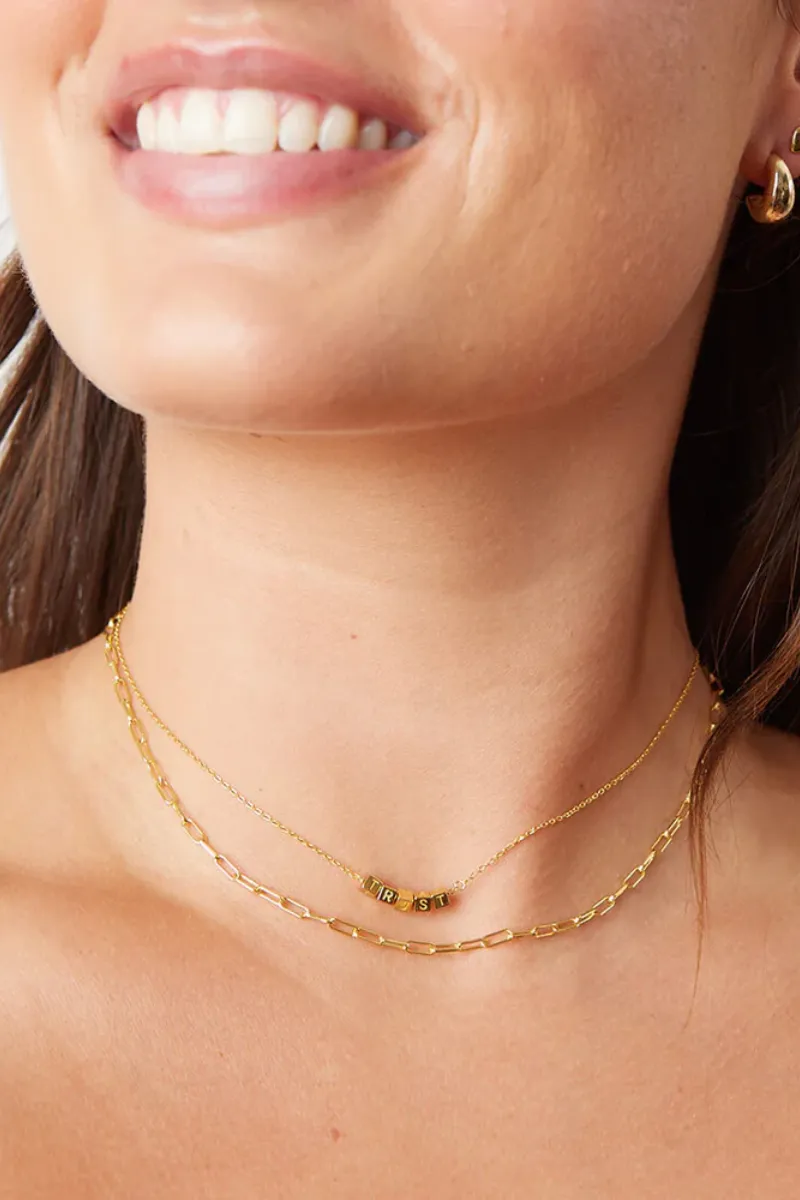 Little Layers 14k Trust Necklace