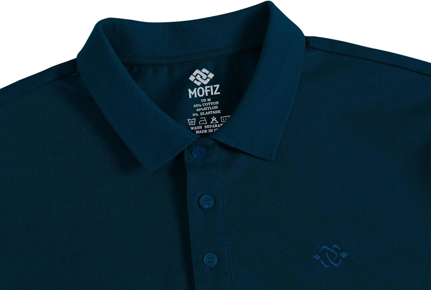 MoFiz Men's Polo Shirts Long Sleeve Golf Shirts Men's Sports Polo Shirts Fit Comfortable Classic Jersey Shirts