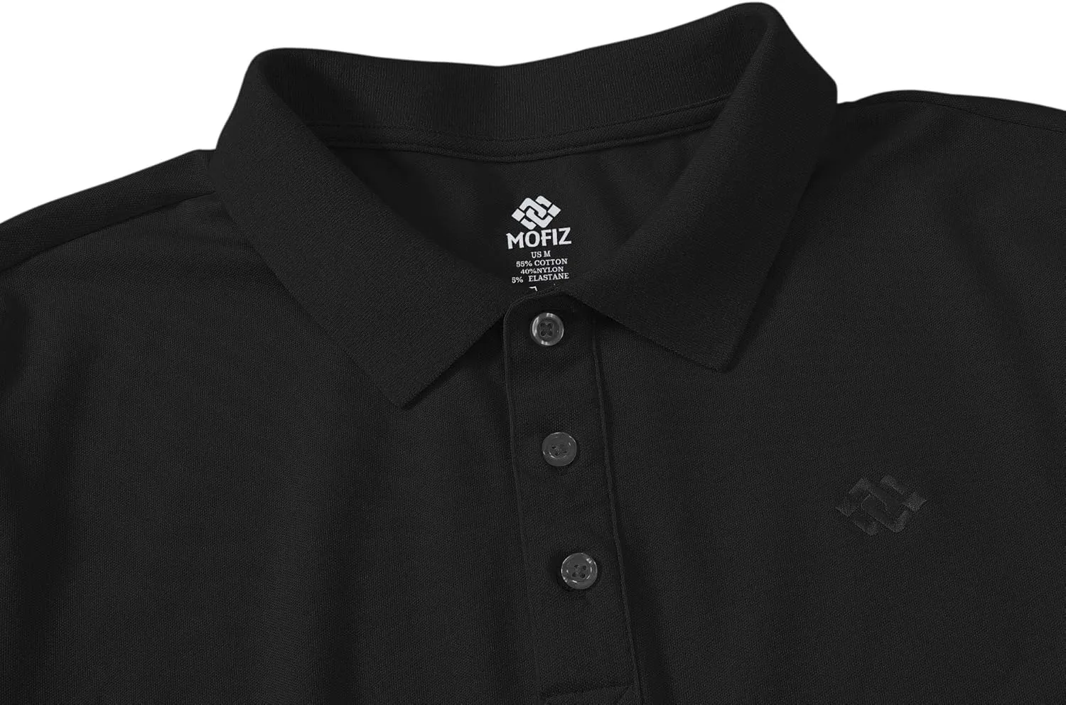MoFiz Men's Polo Shirts Long Sleeve Golf Shirts Men's Sports Polo Shirts Fit Comfortable Classic Jersey Shirts