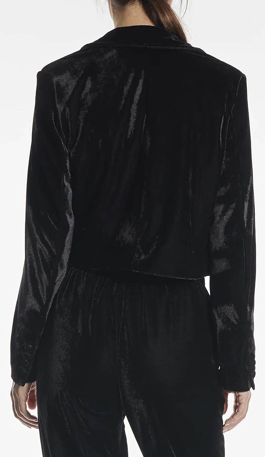 O A T NEW YORK Women's Regular Fitted Cropped Blazer, Comfortable & Stylish Sport Coat