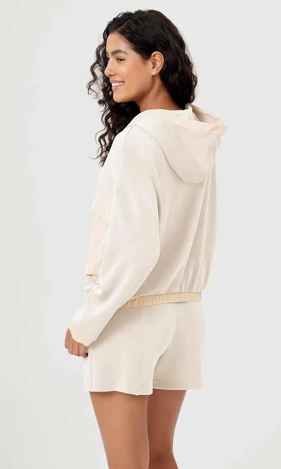 ODODOS Women's Modal Soft Full-Zip Hoodies with Pockets Casual Fall Outfit Hooded Jacket