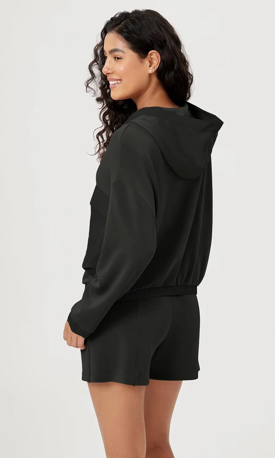 ODODOS Women's Modal Soft Full-Zip Hoodies with Pockets Casual Fall Outfit Hooded Jacket