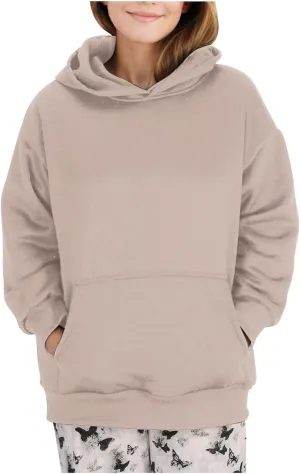 Oversized Hoodies for Women 2024 Stylish Baggy Solid Basic Pullover Sweatshirts Casual Outdoor Comfy Soft Fall Outfit