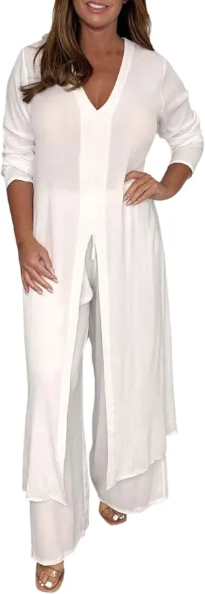 Pants Suits for Women Dressy Sexy 2023 Trendy Blazer and Pants Set Business Wedding Pant Suits Formal 2 Piece Outfits
