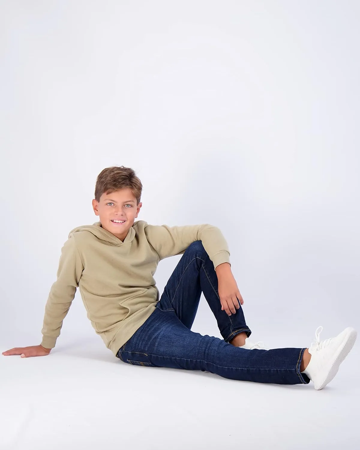 Real Essentials 3 Pack: Youth Fleece Long Sleeve Soft Pullover Hoodie Sweatshirt - Boys & Girls