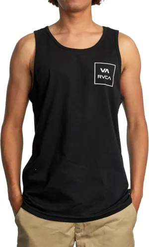 RVCA Men's Graphic Sleeveless Tank Top, 100% Cotton Shirt for a Comfortable Fit, Features Tagless Back Label