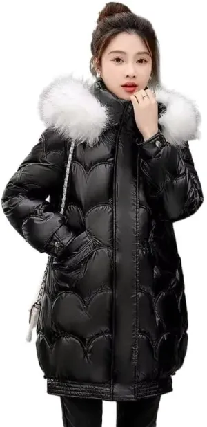 Winter Women Parkas Jackets Hooded Thicken Warm Cotton Padded Coat Female Ladies Zippers Outwear Jacket Parkas