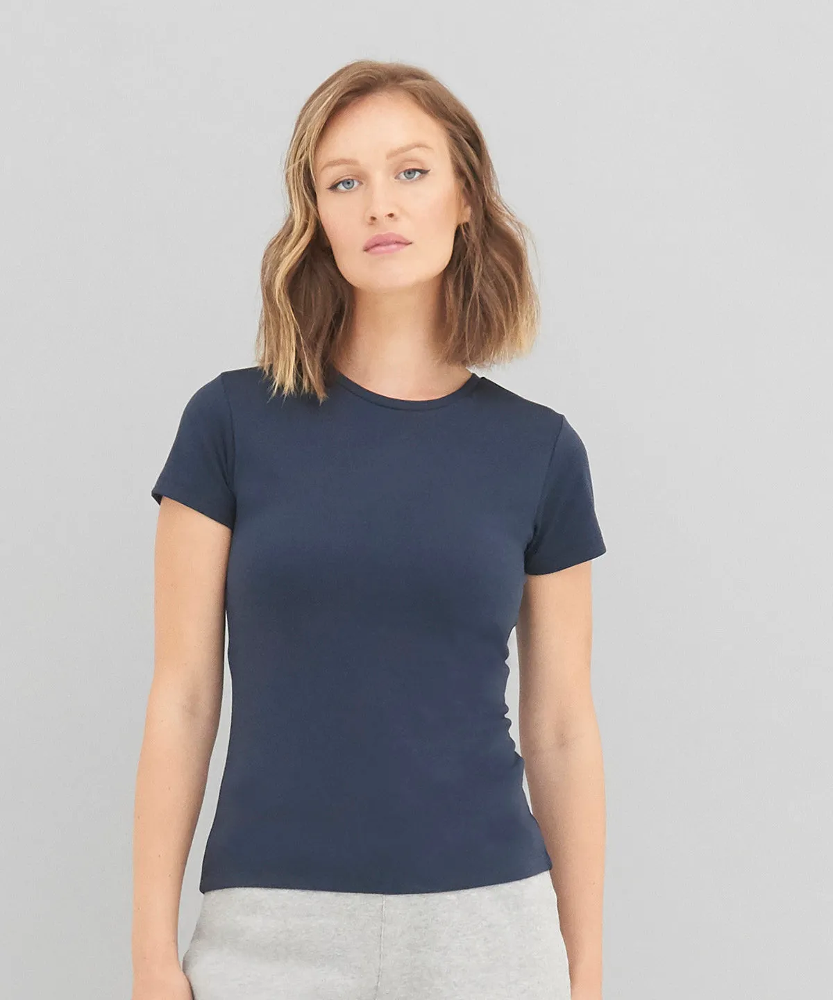 Womens Ambaro recycled sports tee | Arctic White
